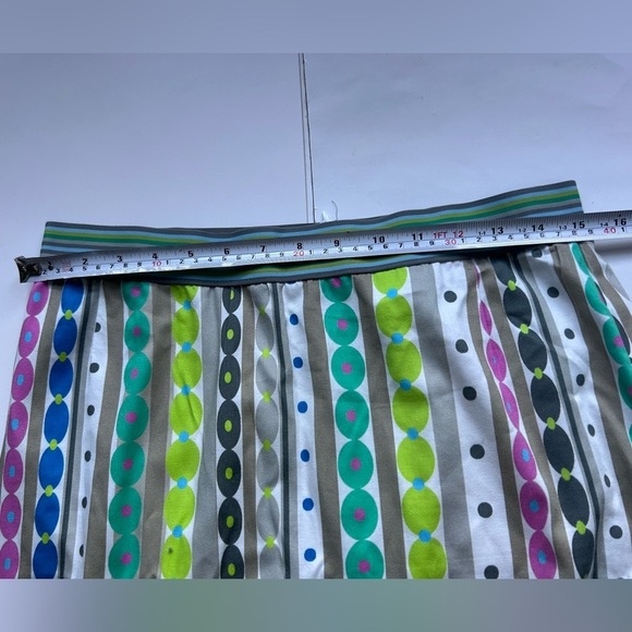 Riani Geometric Print skirt size 10 striped print - Picture 3 of 6